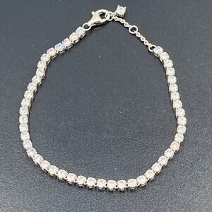 PANDORA 925 ALE Sparkling Tennis White Clear CZ Bracelet 591469C01
